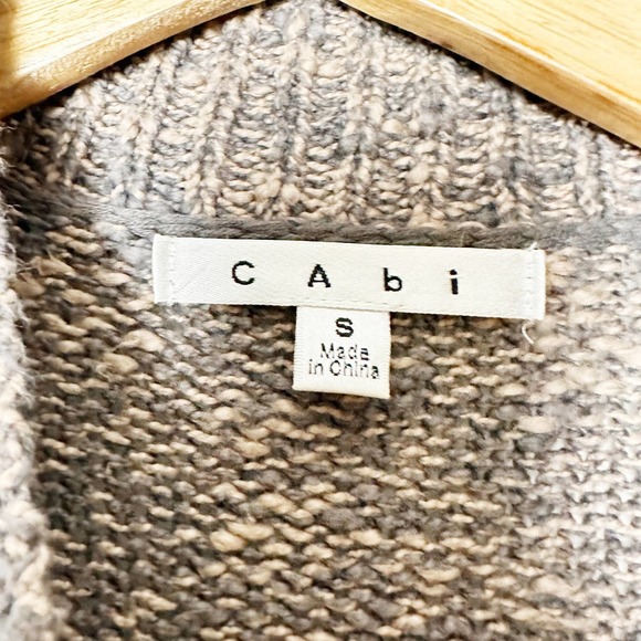 Cabi #880 Swear by Sweater Open Cardigan Cotton sz S - Picture 6 of 7